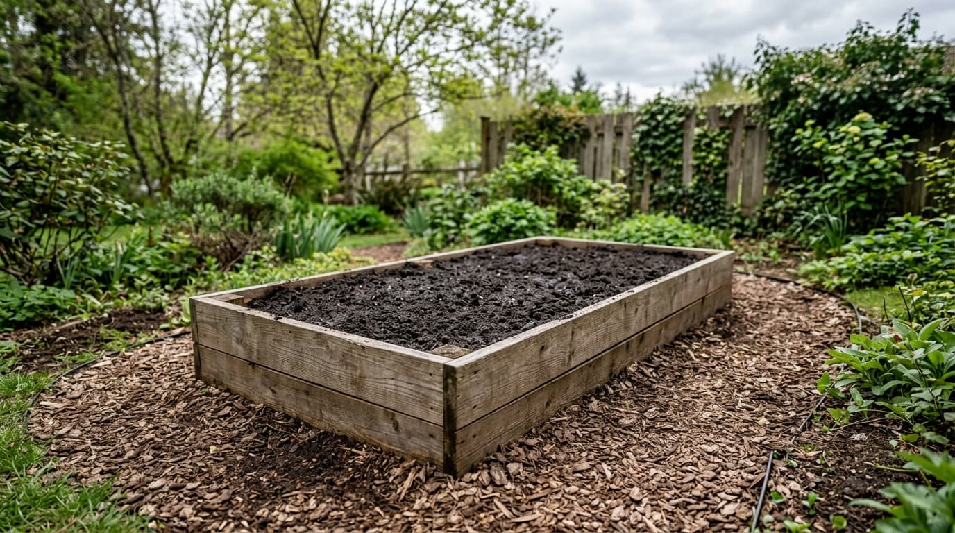 Gardens — Empty bed